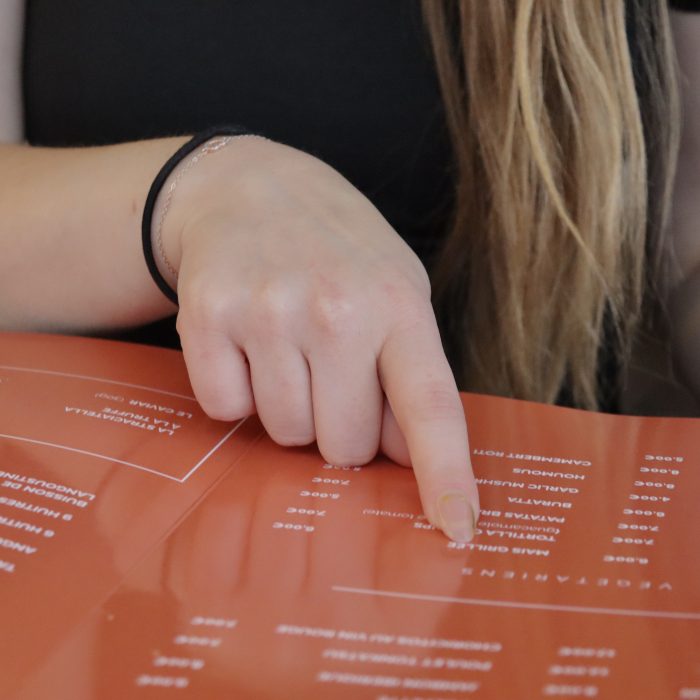 Carte restaurant brest